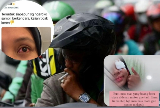 Abu Rokok Pengendara Makan Korban, Ini Larangan Dan Sanksi Berkendara ...